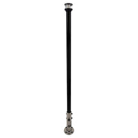 Seaview 36" Manually Folding Light Post w/316 Stainless Steel Base  LTBLED12C5 Navigation Light - Black [SVMHB136LEDSSB]