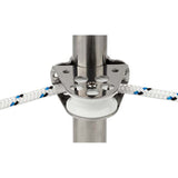 Schaefer Clamp-On Furling Line Stanchion Lead Block - 1" Ball Bearing [300-34]