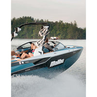 PTM Watersports VR-140 Elite Mirror  Cover Combo - Titanium Grey [P12848-100GR-MS]