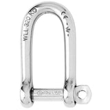 Wichard Self-Locking Long D Shackle - Diameter 8mm - 5/16" [1214W]